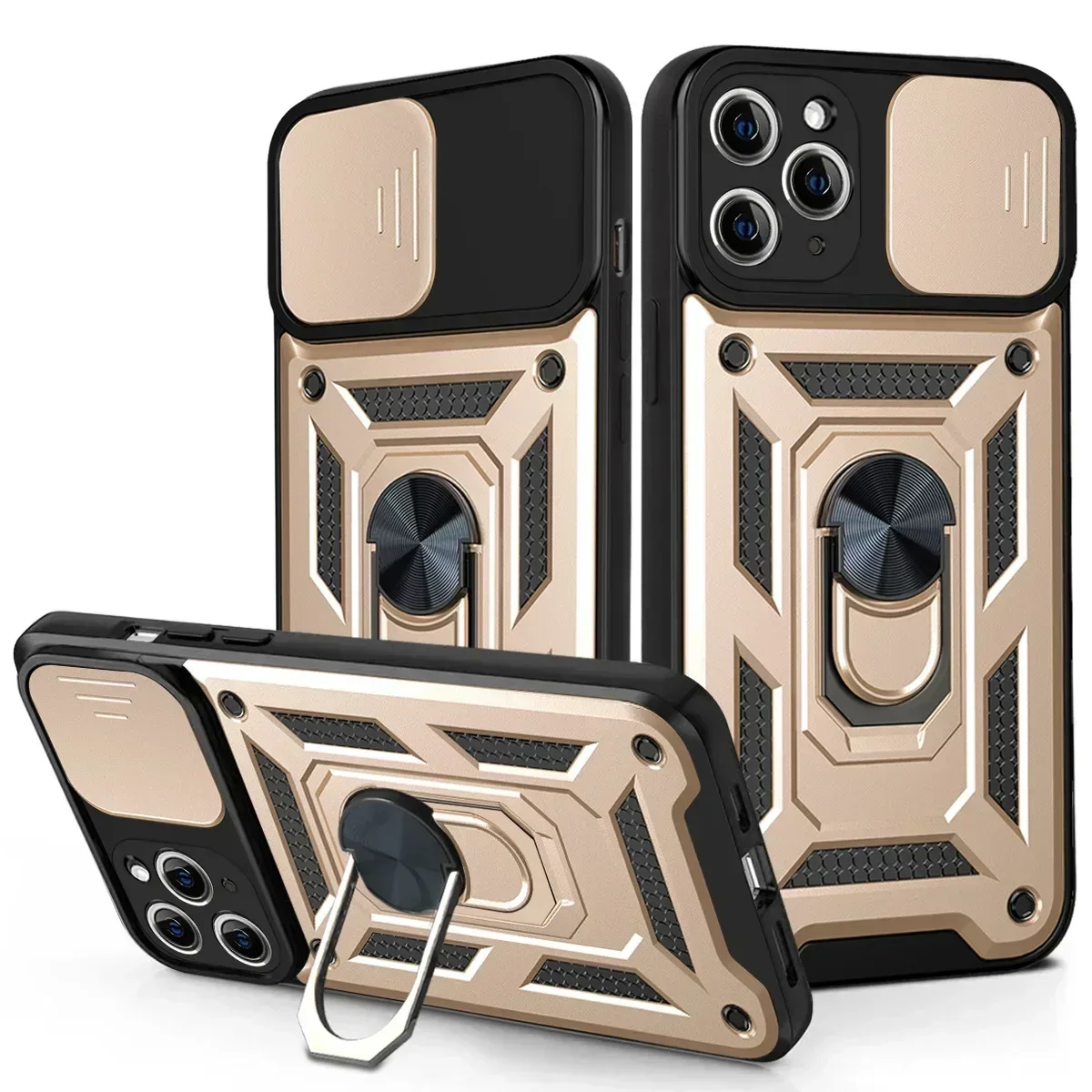 Camera Lens Protector - Nueva Funda Protectora Antigolpes con Soporte