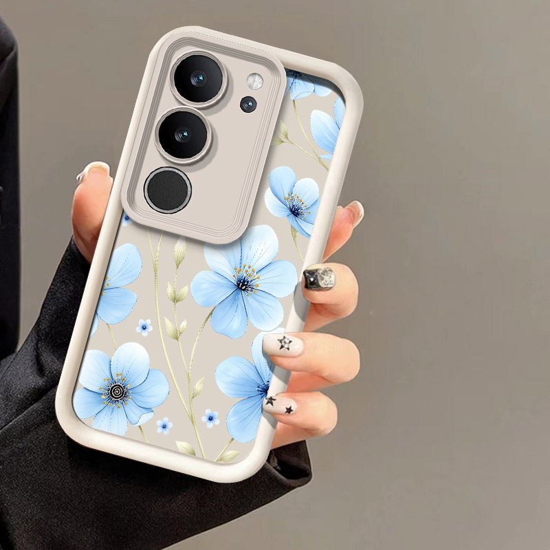 Vivo X200 - Funda para teléfono con diseño floral