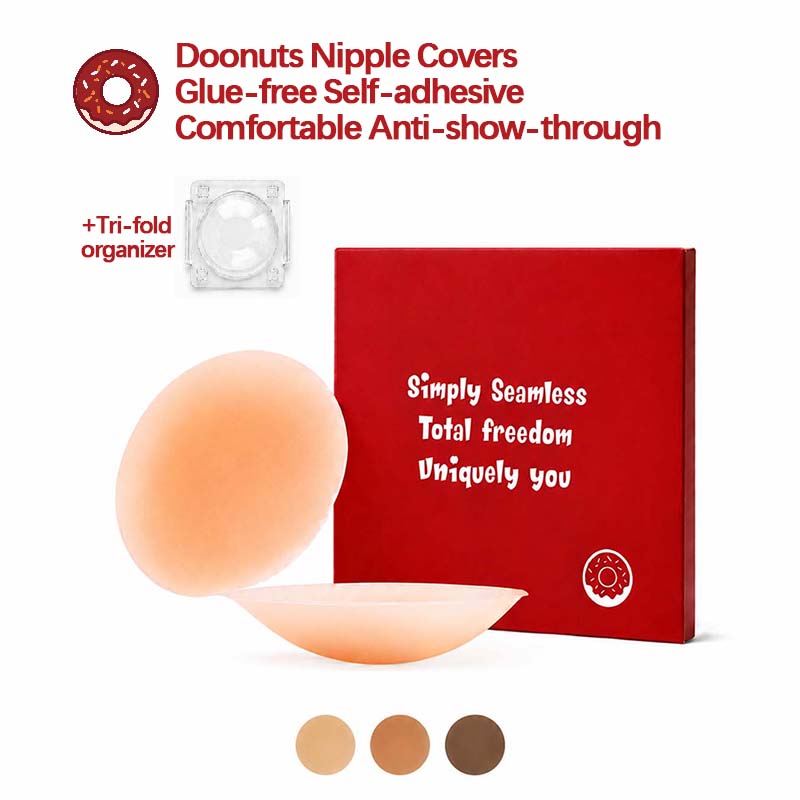 Full Cover Adhesive - DOONUTS BODY Cubrepezones de Silicona Médica