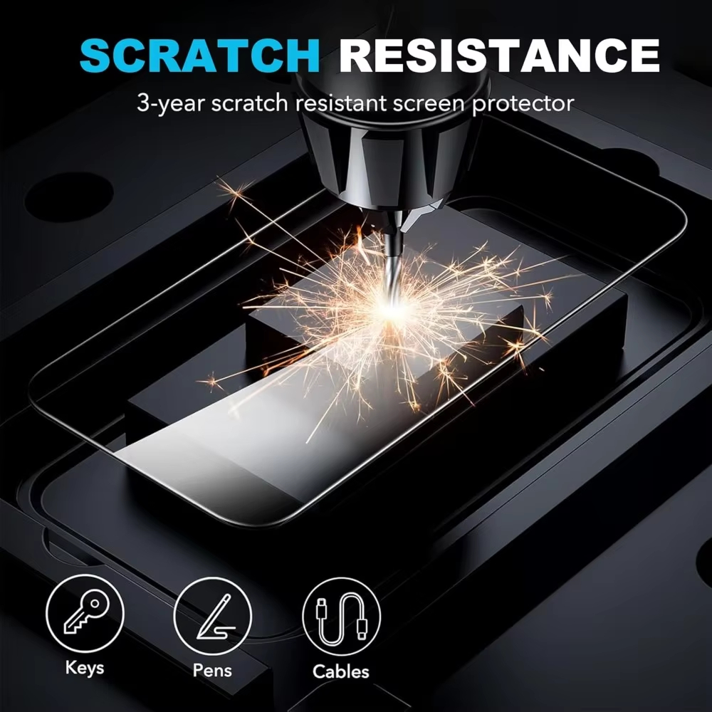 Protector de pantalla de vidri - Curved Edge Screen reseña y precio