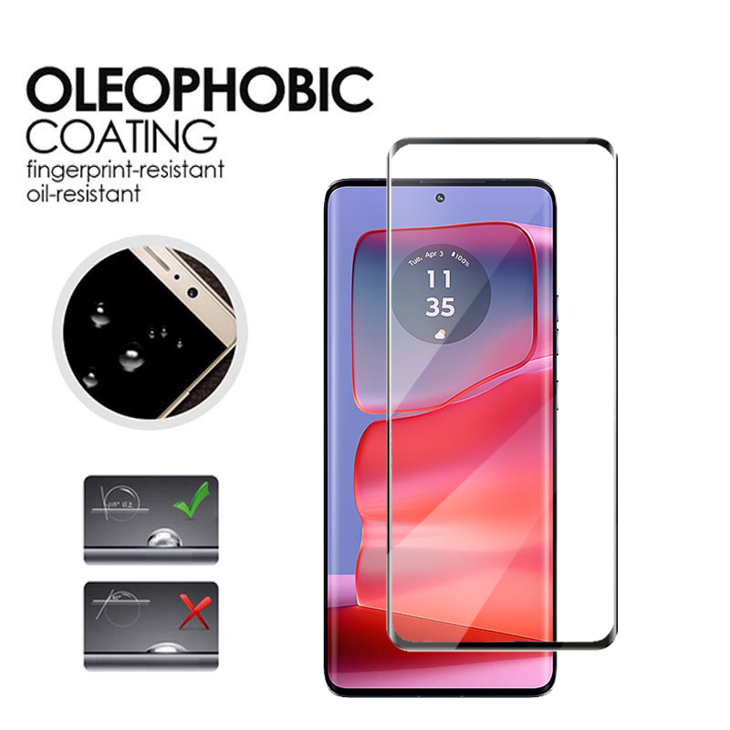 2/4 Uds vidrio de borde curvo  - Curved Edge Screen reseña y precio
