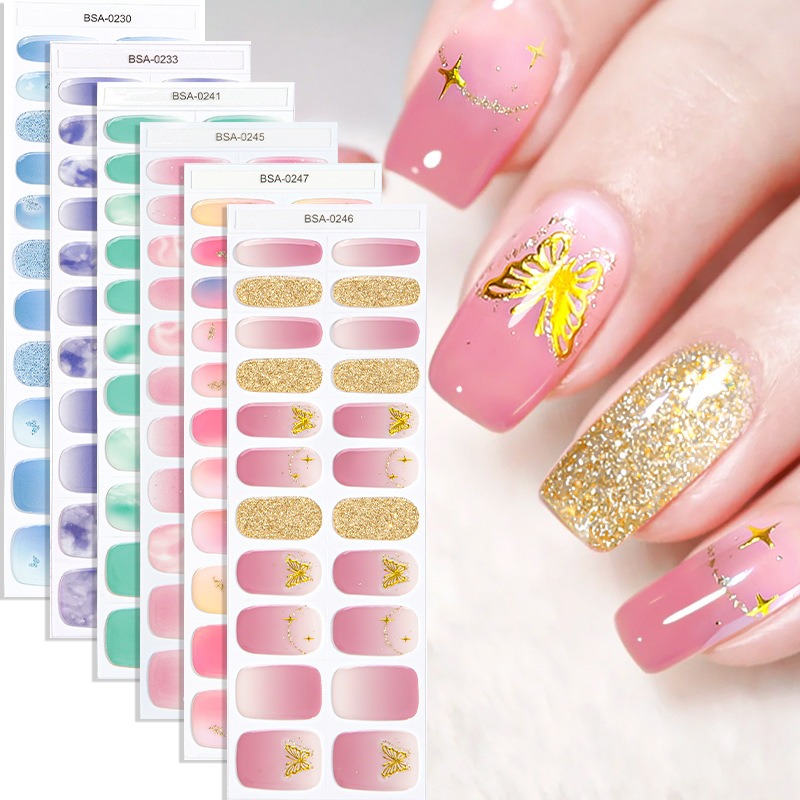 Tiras de Gel para Uñas Semi-Cu - Full Cover Adhesive reseña y precio