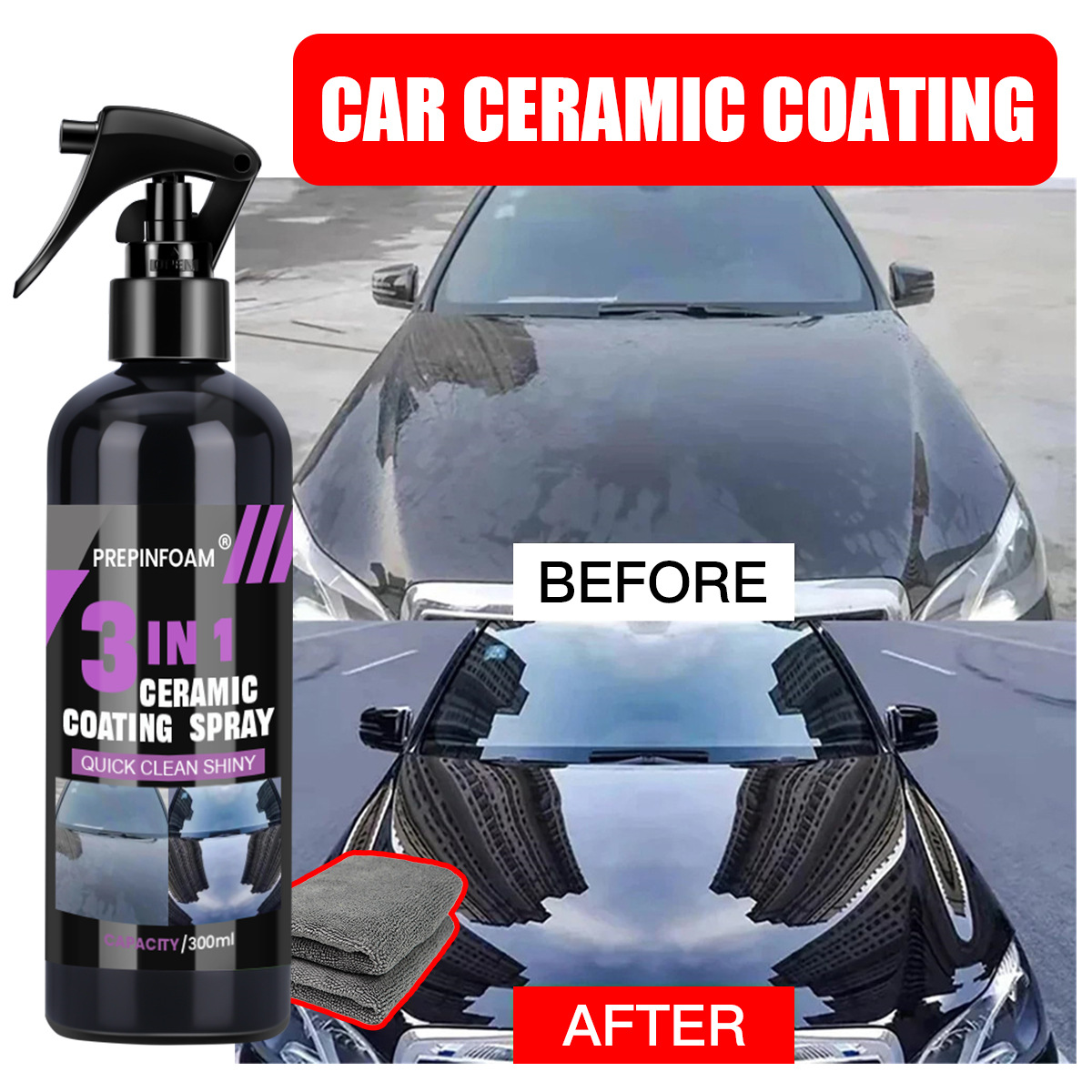 Spray Limpiador Rápido para Co - Nano Liquid Coating reseña y precio